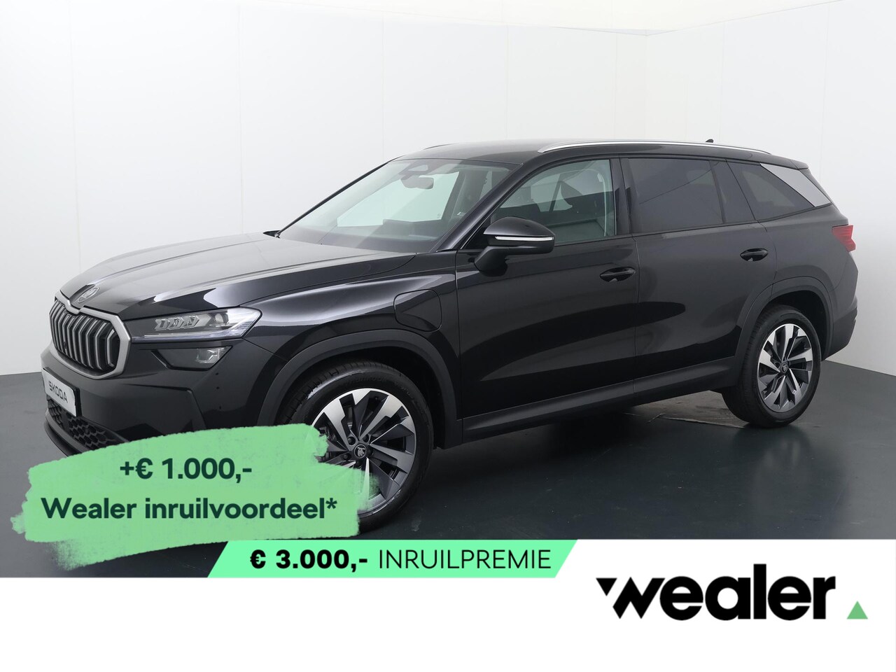 Skoda Kodiaq - Business Edition 1.5 TSI PHEV 204 PK DSG | Led Matrix | 19" Lichtmetalen velgen | Dark Chr - AutoWereld.nl