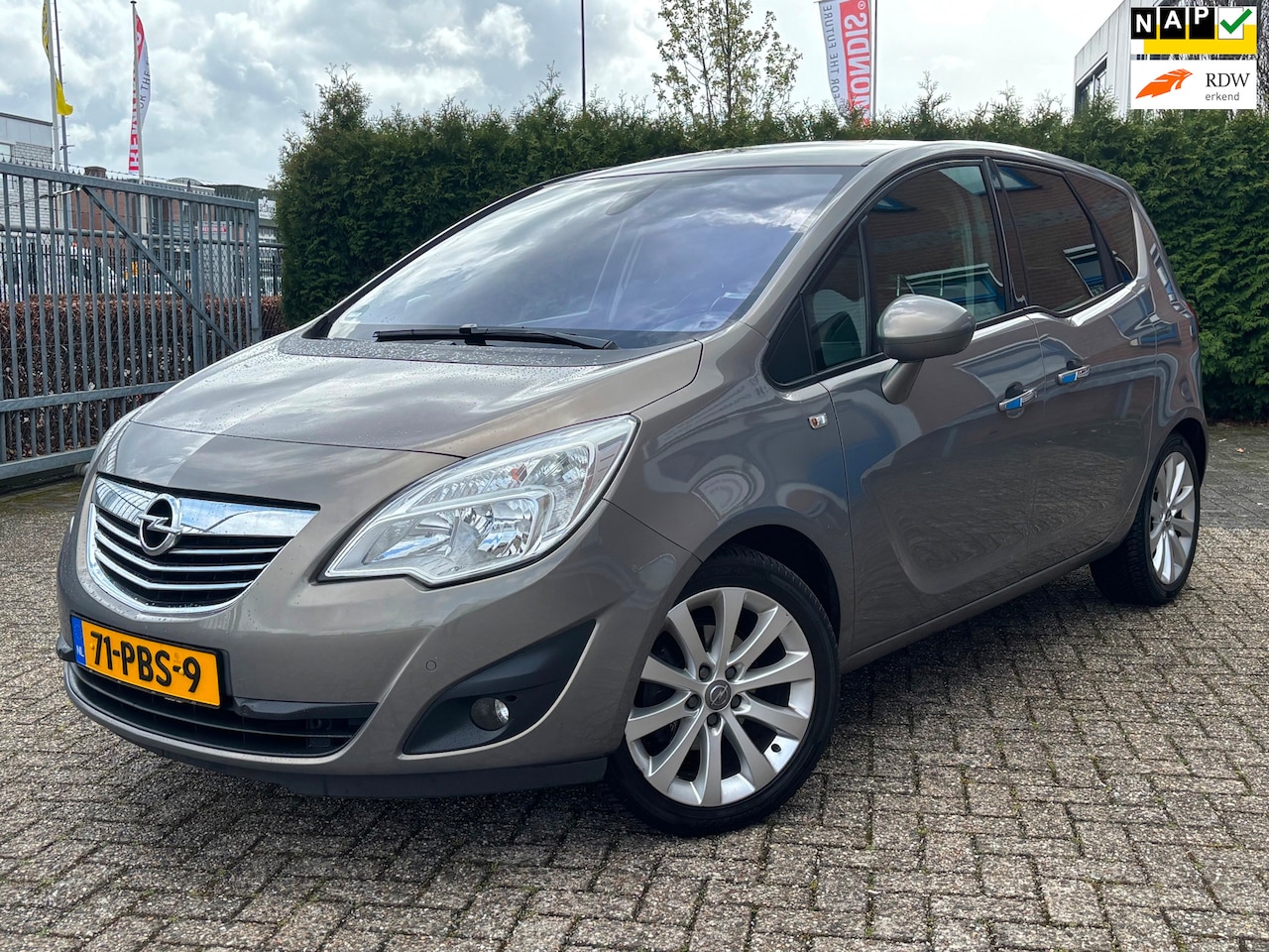 Opel Meriva - 1.4 Turbo Cosmo 1.4 Turbo Cosmo, APK, Nap, Airco, Elek pkt, Pdc, - AutoWereld.nl