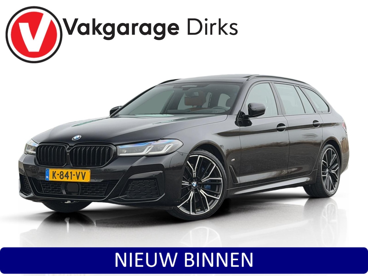 BMW 5-serie Touring - 530i High Executive ✅ Laser ✅ Pano ✅ 360Cam - AutoWereld.nl