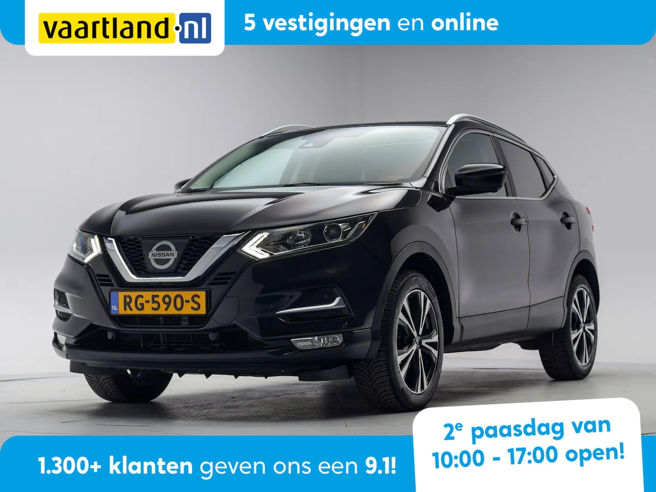 Nissan Qashqai - 1.2 N-Connecta Aut [ 360°cam Panorama Trekhaak ] - AutoWereld.nl