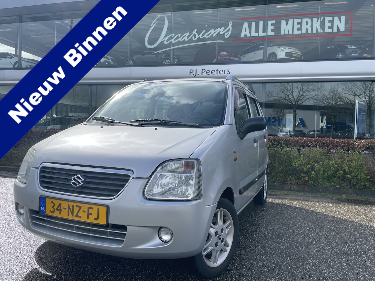 Suzuki Wagon R+ - 1.3 S-Limited Airco - Achterspoiler - Centrale vergrendeling - Dakrails - Elektrische rame - AutoWereld.nl