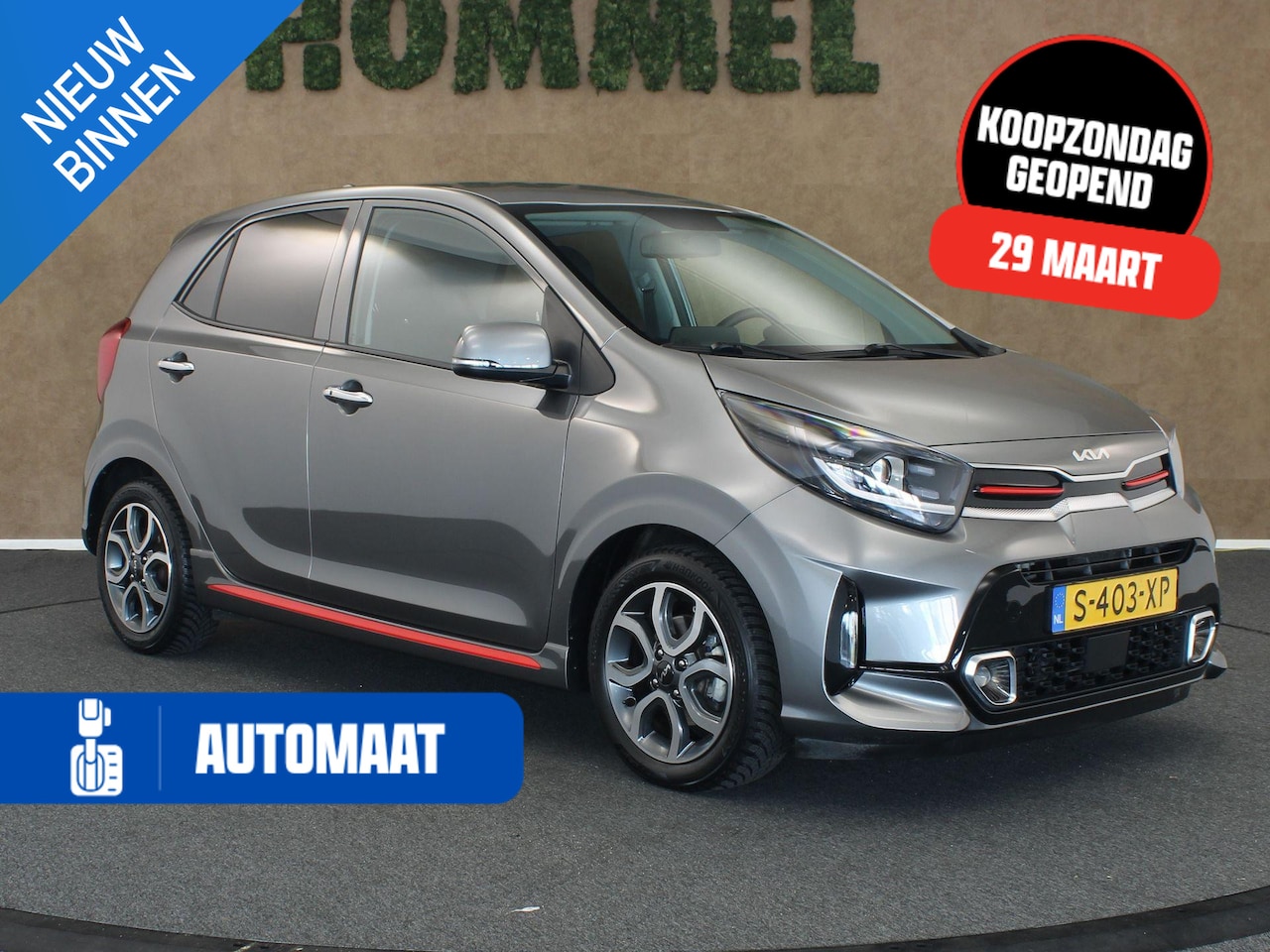 Kia Picanto - 1.0 DPi GT-Line - ORIGINEEL NEDERLANDSE AUTO - KEYLESS ENTRY/START - CLIMATE CONTROL - LED - AutoWereld.nl
