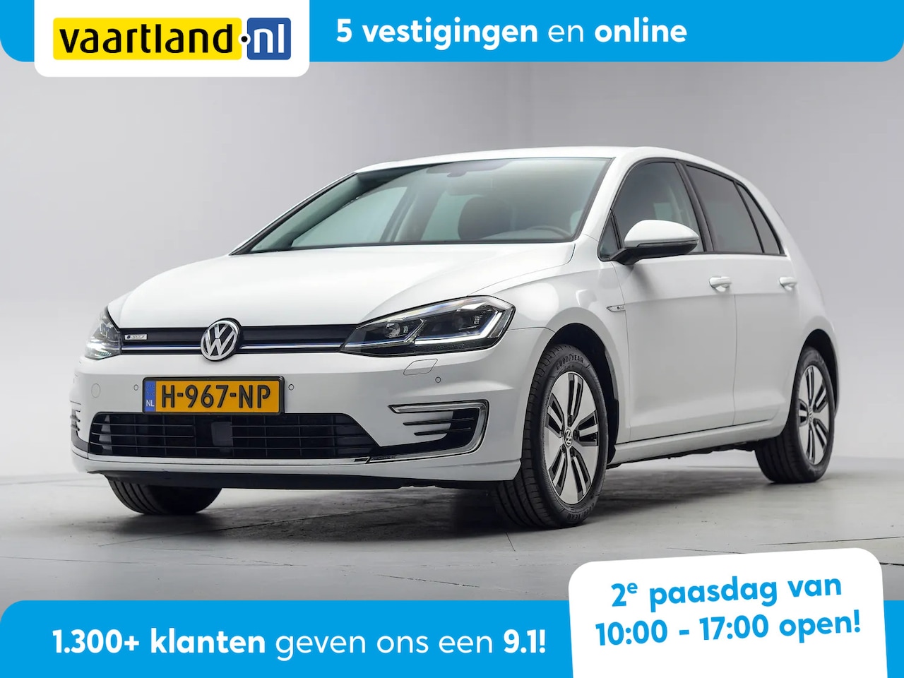 Volkswagen e-Golf - E-DITION [ LED Virtual Navi Stoelverwarming Camera Clima ] - AutoWereld.nl