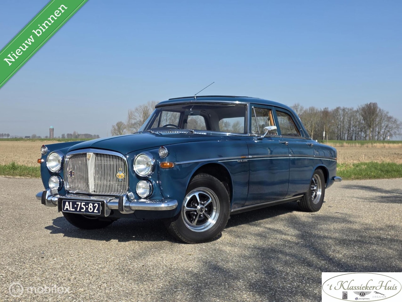 Rover P5 - saloon – 3,5 ltr. V8 uit 1968 RHD - AutoWereld.nl