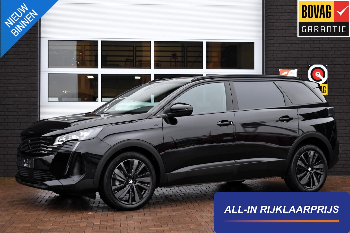 Peugeot 5008 - 1.2 PureTech 130PK Aut. GT Back Pack | 7 Zits | Navi | Camera | 19 Inch LM | Incl. garanti - AutoWereld.nl