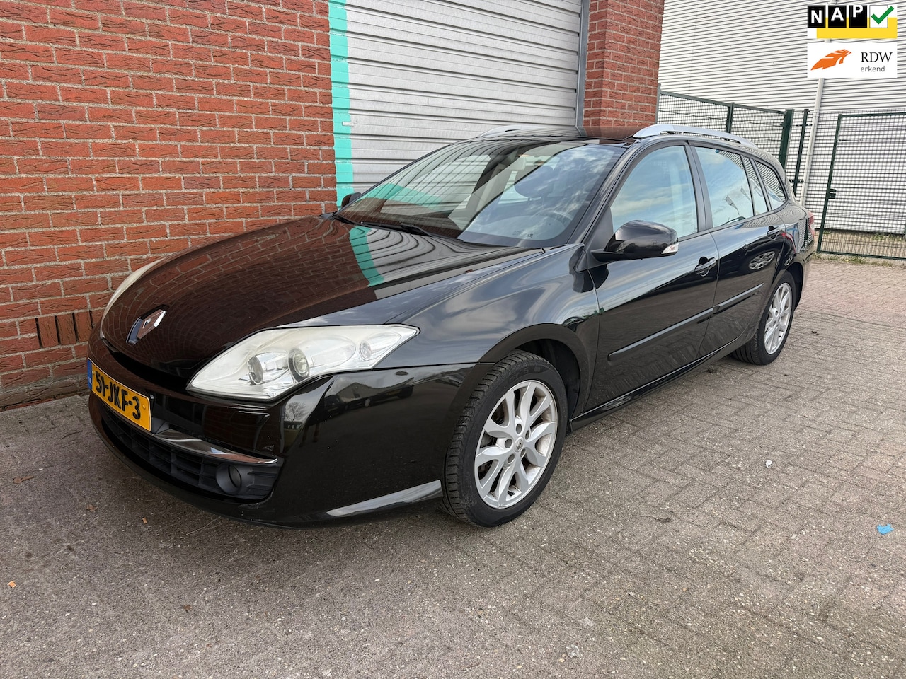 Renault Laguna Estate - 2.0 16V Sélection Business NAV.+ Clima Bj:2009 NAP! - AutoWereld.nl