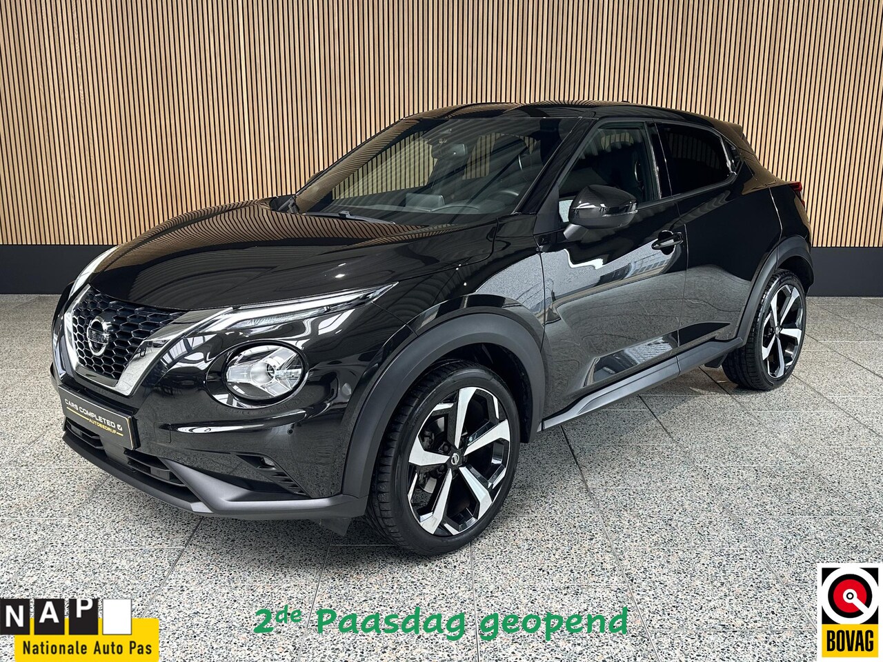 Nissan Juke - 1.0 DIG-T Tekna NL auto | BOSE | Stoelverwarming | Adaptieve cruise | 360 Camera - AutoWereld.nl