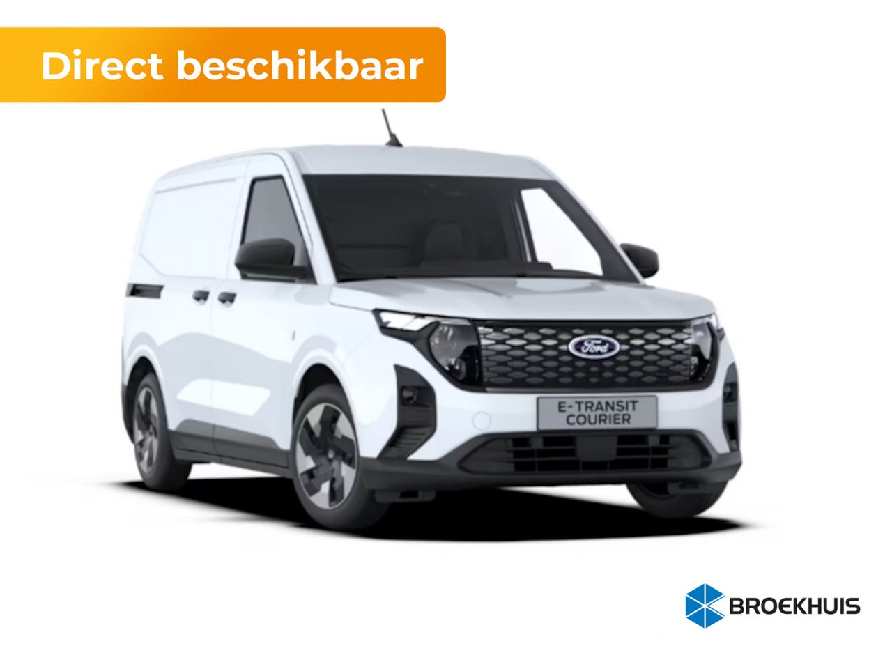 Ford Transit Courier - E-Transit Trend 44 kWh | Apple Carplay/Android Auto|telefoonintegratie premium | Buitenspi - AutoWereld.nl