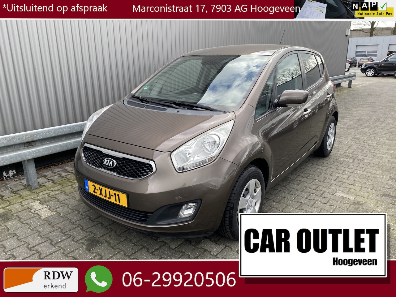 Kia Venga - 1.4 CVVT ExecutiveLine 149Dkm.NAP, 1e Eignr, Clima, Navi, CC, Trekh, – Inruil Mogelijk – - AutoWereld.nl