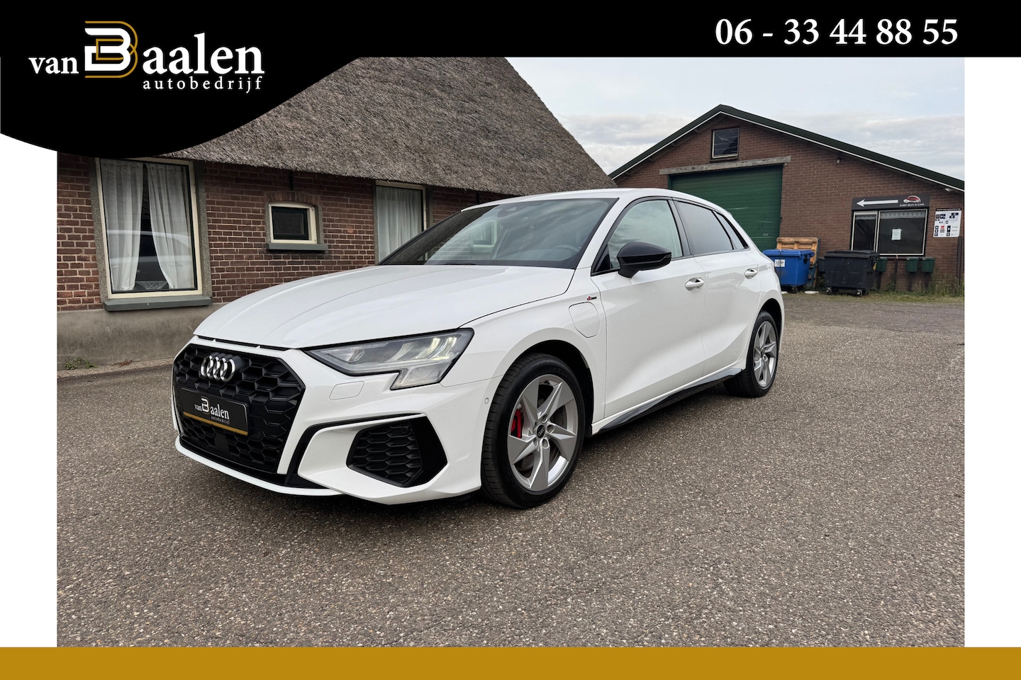 Audi A3 Sportback - 45 TFSI e S edition PHEV SOh 93% S-LINE NAVI LED ECC 78000KM!!! - AutoWereld.nl
