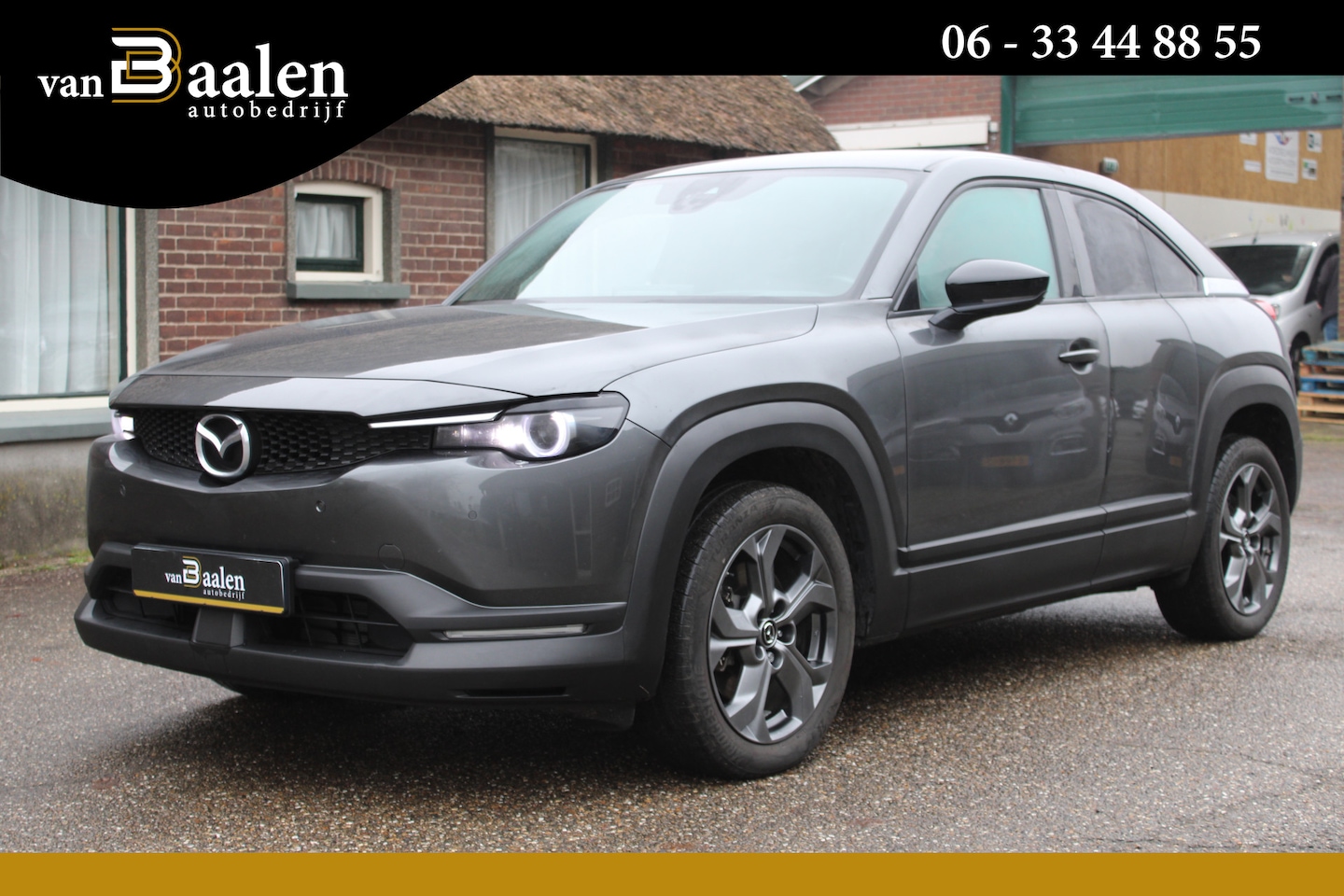 Mazda MX-30 - e-SkyActiv 145 First Edition 36 kWh SoH 95.8% NAVI CAMERA 39000KM!!! - AutoWereld.nl