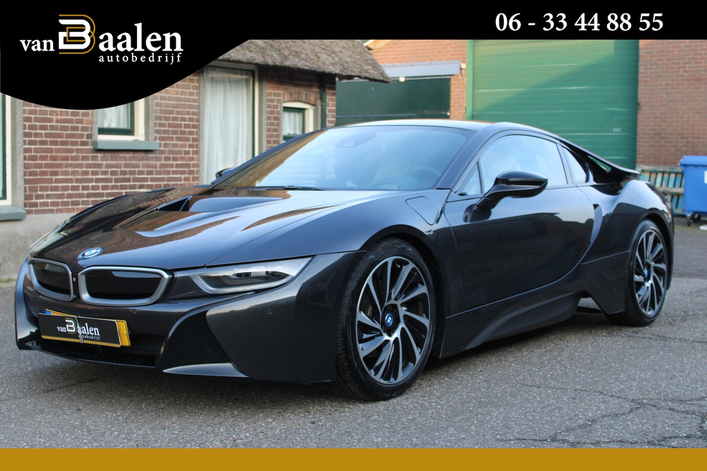 BMW i8 - 1.5 PHEV SOh 93.6% LEER CAMERA HEAD UP ORG NL 141000KM!!! - AutoWereld.nl