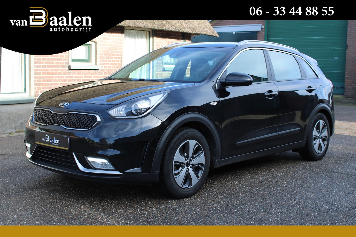 Kia Niro - 1.6 GDi Hybrid ComfortLine AIRCO ECC CRUISE WINTERSET!! 186000KM!!! - AutoWereld.nl