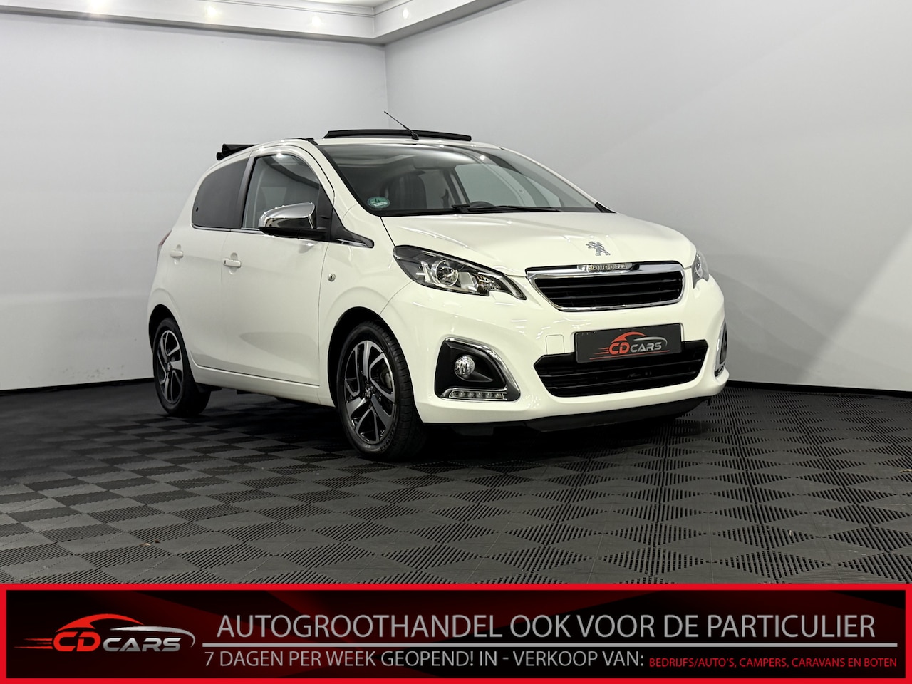 Peugeot 108 - 1.0 e-VTi Allure TOP! Camera, Apple carplay, Cruise control, A start stop, Keyless start, - AutoWereld.nl