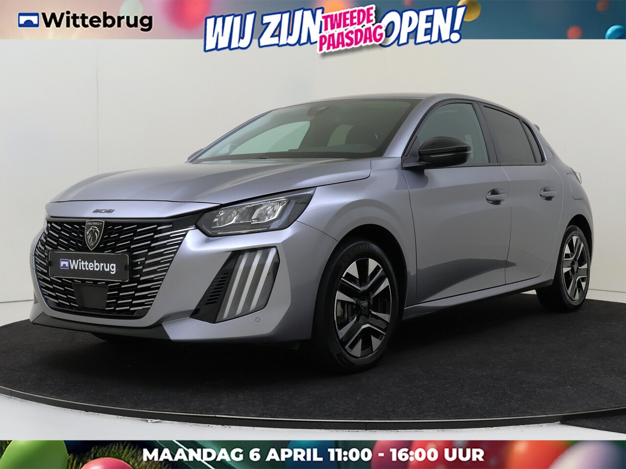 Peugeot 208 - Hybrid 100 e-DCS6 Allure AUTOMAAT! | APPLE / ANDROID NAVIGATIE | FULL LED | FACELIFT MODEL - AutoWereld.nl