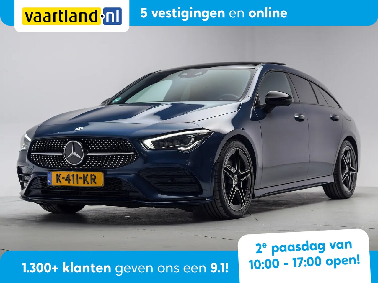 Mercedes-Benz CLA-klasse Shooting Brake - 200 163pk AMG Night Aut. [ Pano Sfeer Memory Apple/Android ] - AutoWereld.nl