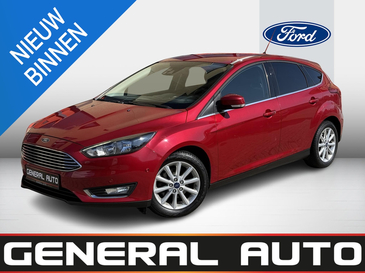 Ford Focus - 1.0 Titanium 1.0 Titanium, Navi, Nieuwe Distributie Riem - AutoWereld.nl