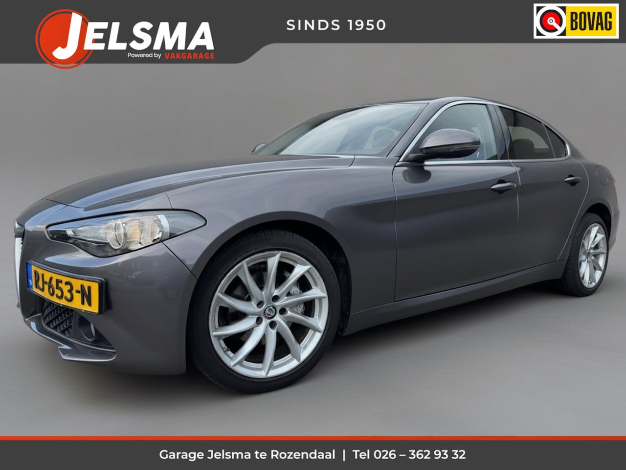 Alfa Romeo Giulia - 2.2 Eco 180pk Business Aut., Leer | Navi | Clima - AutoWereld.nl