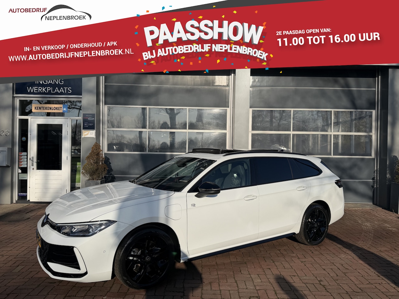 Volkswagen Passat Variant - 1.5 eHybrid R-Line Edition | 272 Pk AutomaatMatrix LED | Panoramadak | Head-Up | Black Sty - AutoWereld.nl
