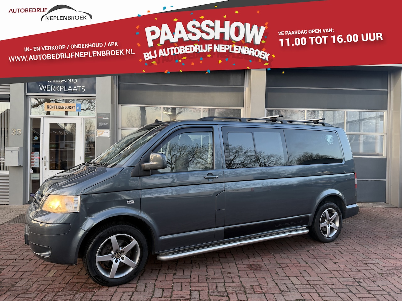 Volkswagen Transporter - 2.5 TDI 340 Budgetline DC ideale camper 2007 apk 07-2026 - AutoWereld.nl