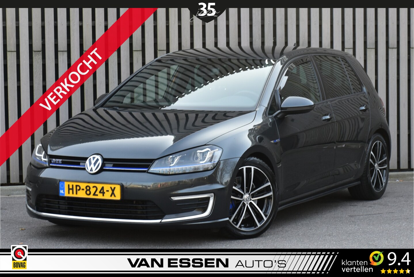 Volkswagen Golf - 1.4 TSI GTE Navigatie Leder Camera Stoelverw. Trekhaak NL-Auto! - AutoWereld.nl