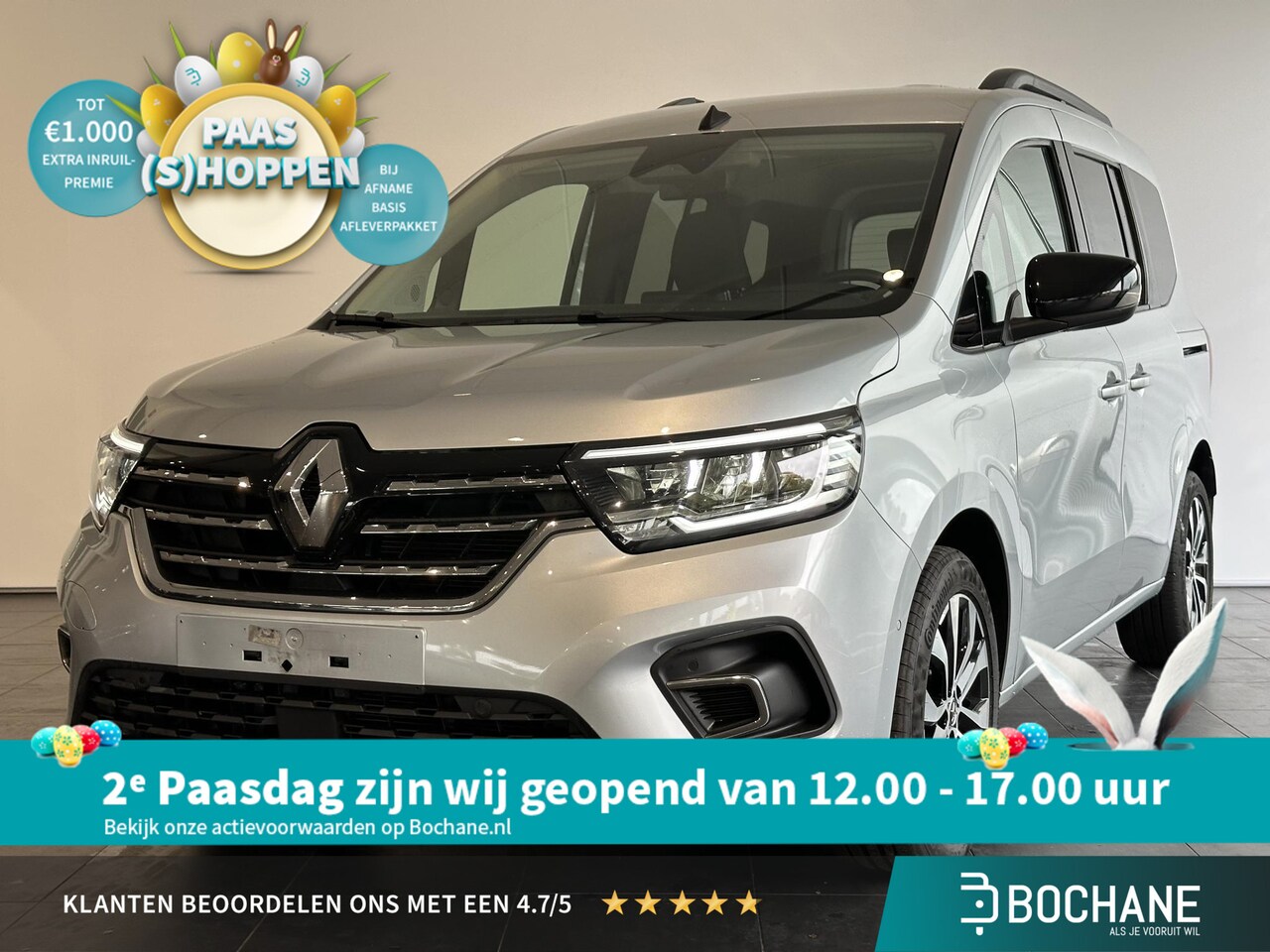 Renault Kangoo - 1.3 TCe 130 Techno | CARPLAY | PARKEERSENSOREN RONDOM | ACHTERUITRIJCAMERA | CLIMATE CONTR - AutoWereld.nl