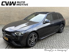 Mercedes-Benz C-klasse - 300 e 313pk AMG-Line | Panoramadak | Trekhaak wegklapbaar | 360 camera | ACC | Burmester |