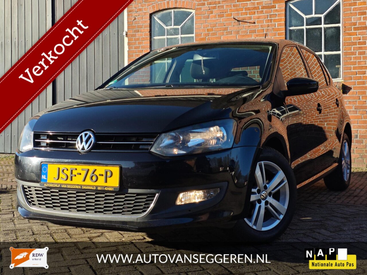 Volkswagen Polo - 1.2 Comfortline - Garantie/APK/Cruise/Clima - AutoWereld.nl
