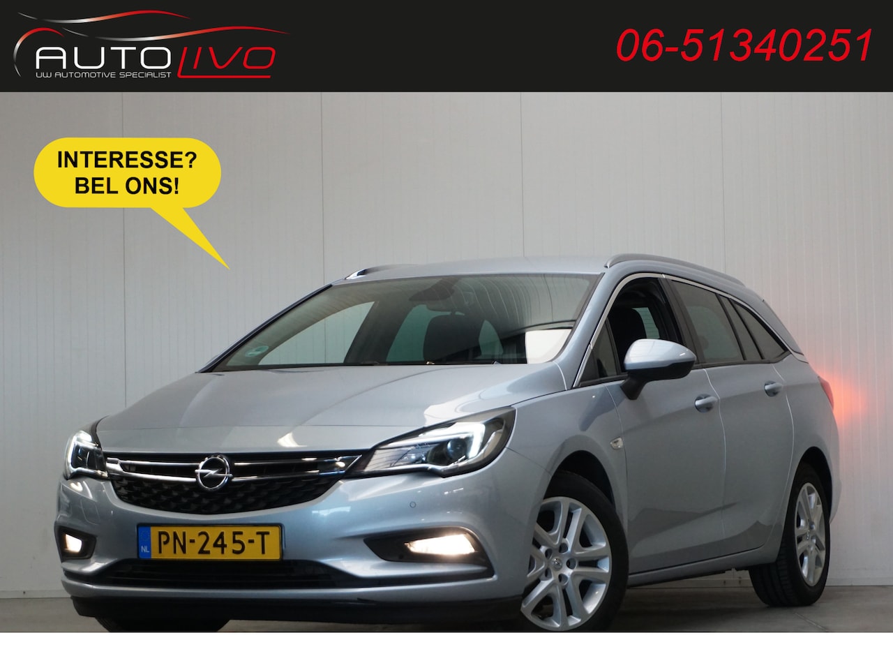 Opel Astra Sports Tourer - 1.6 CDTI Online Edition NAVI CRUISE AC APPLE PDC etc. - AutoWereld.nl