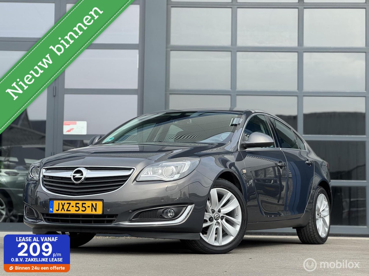 Opel Insignia - 1.4 T EcoFLEX Edition LEDER / NAVI / CAMERA - AutoWereld.nl