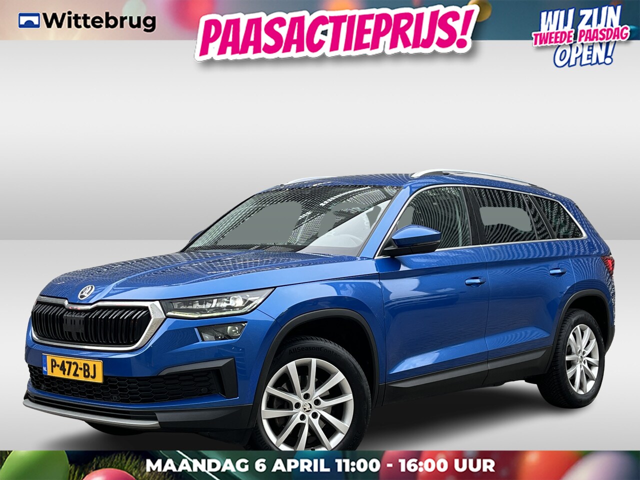 Skoda Kodiaq - 1.5 TSI Business Edition 7p. / Navigatie / App connect / Camera / Parkeersensoren V+A / Ha - AutoWereld.nl