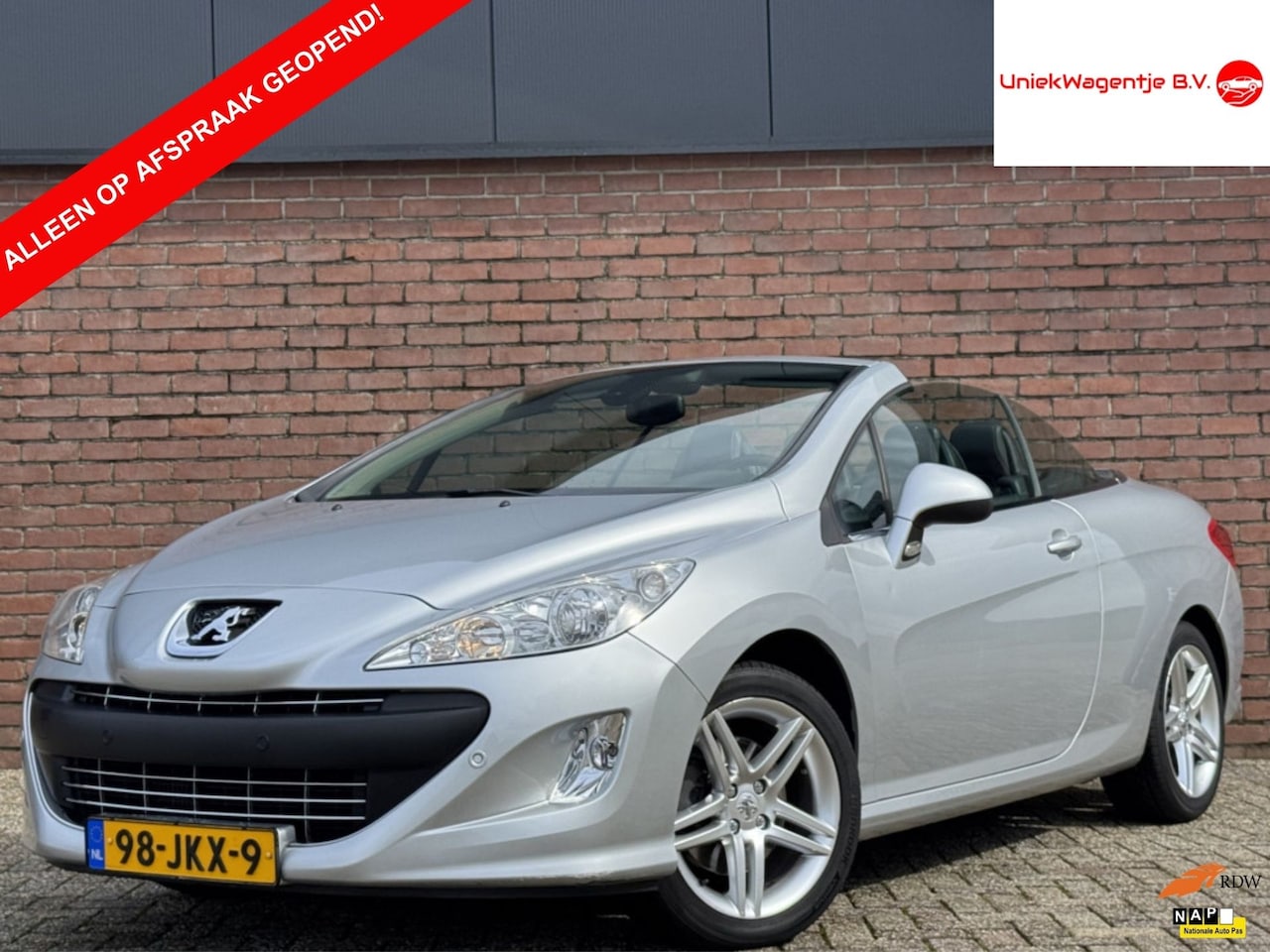 Peugeot 308 CC - 1.6 THP PREMIERE | NL-AUTO! | LEDER! - AutoWereld.nl