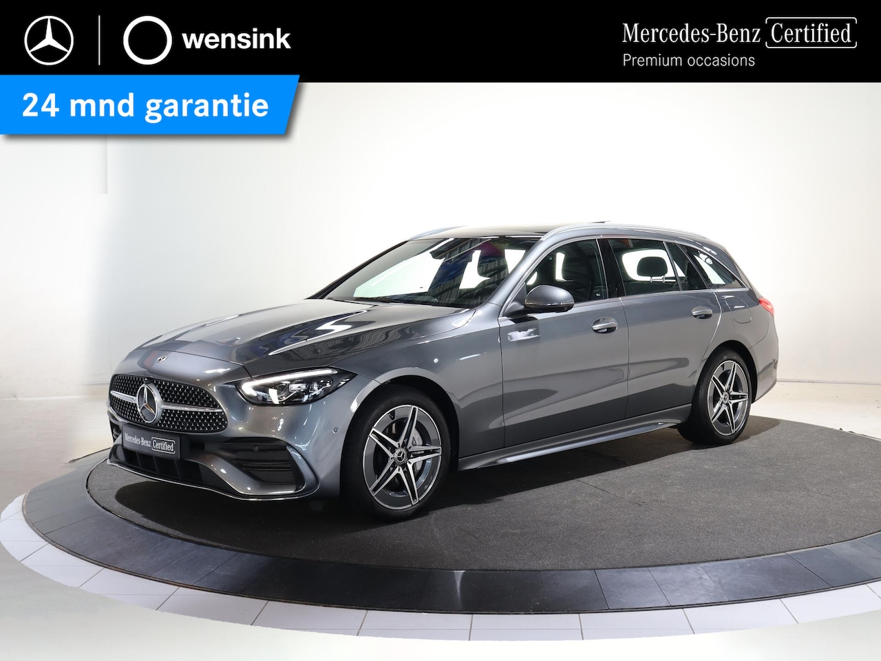 Mercedes-Benz C-klasse Estate - 300e Star Edition AMG Line | Panoramaschuifdak | DISTRONIC | Trekhaak | USB-pakket plus - AutoWereld.nl