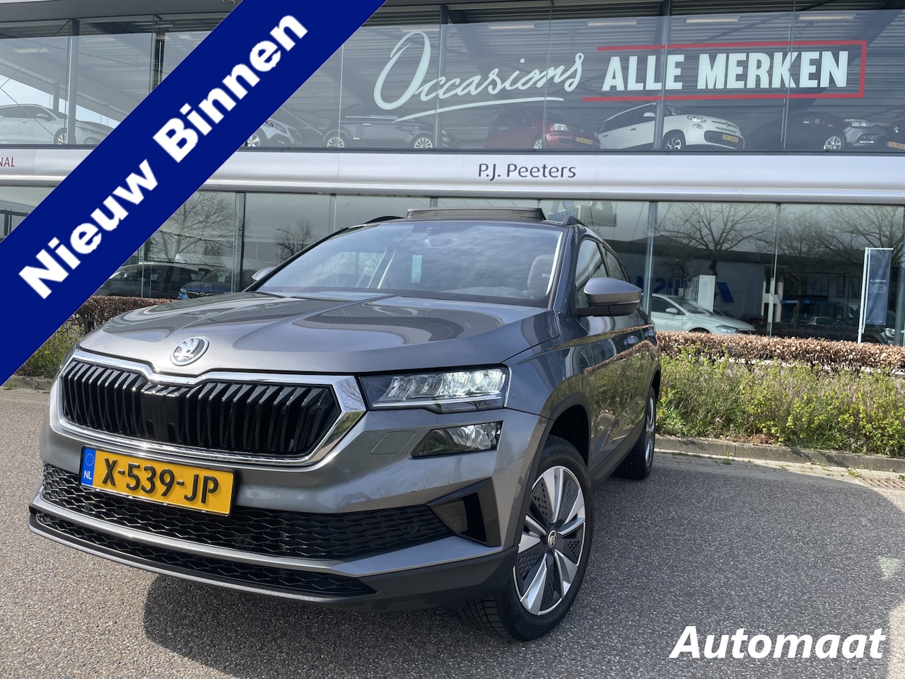 Skoda Karoq - 1.5 TSI ACT Business Edition Plus Schuif/kanteldak - Achteruitrijcamera - Elektrische trek - AutoWereld.nl