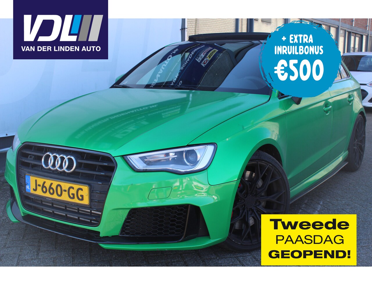 Audi RS3 - Sportback 2.5 TFSI RS 3 quattro Pro Line Plus stage 2 452pk Panorama dak l Apple/android C - AutoWereld.nl