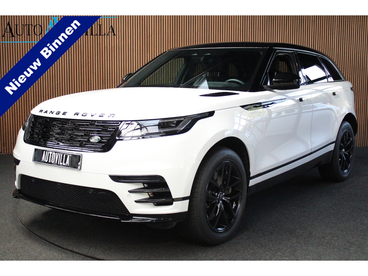 Land Rover Range Rover Velar - 2.0 P400e AWD Dynamic SE PHEV Black Pack - Leder - Meridian Sound - Stoelverwarming - AutoWereld.nl