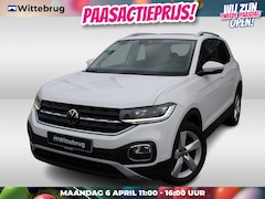 Volkswagen T-Cross - 1.0 TSI 110pk Style DSG Automaat / Navigatie by APP / LM 17 inch / Parkeersensoren / Dig c