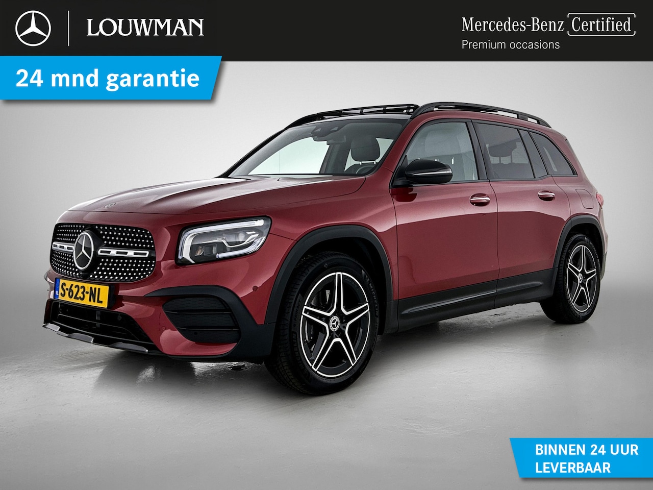 Mercedes-Benz GLB - 200 Business Solution AMG | Panoramadak | Trekhaak | Achteruitrijcamera | DISTRONIC | Incl - AutoWereld.nl