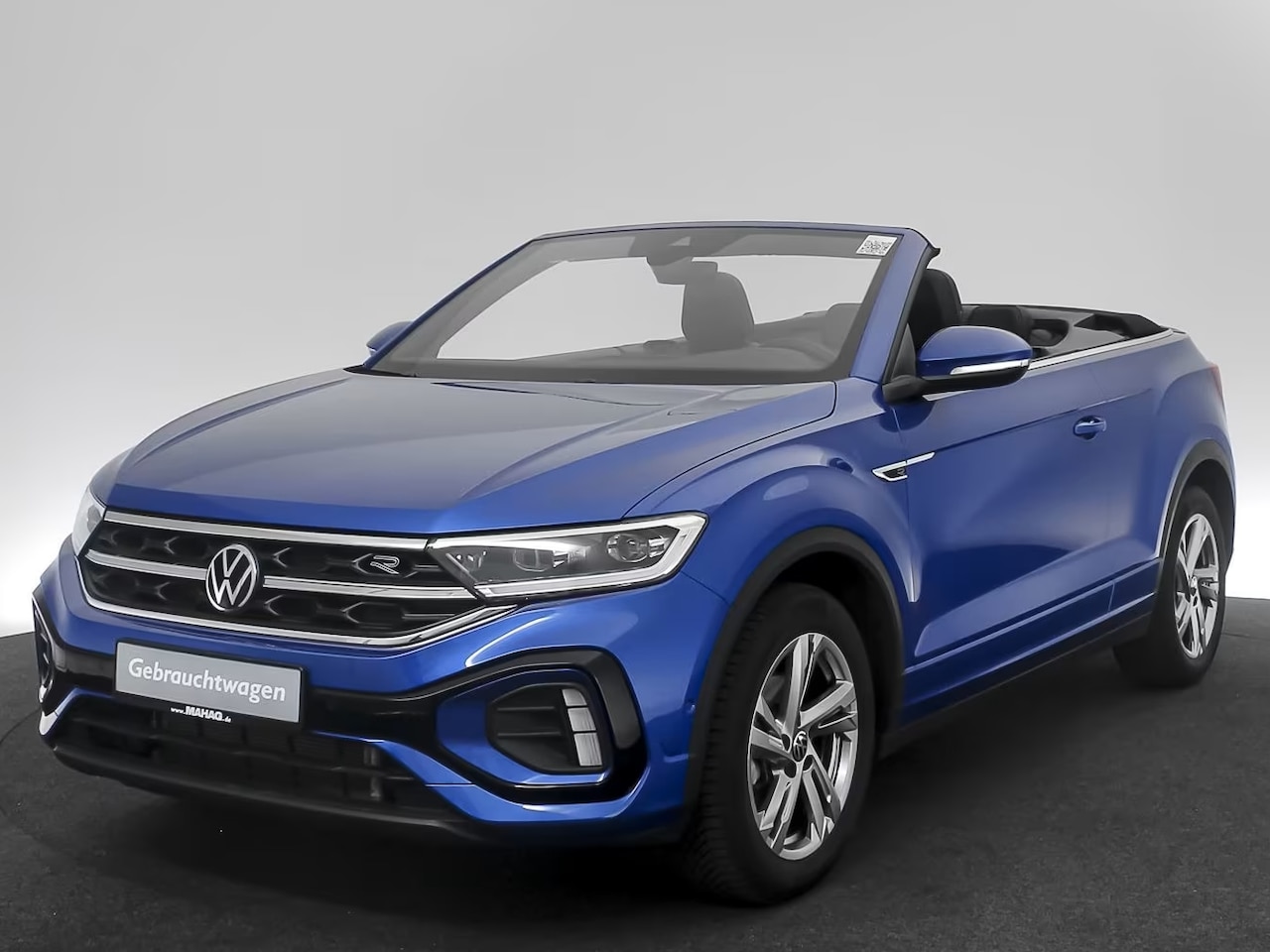 Volkswagen T-Roc Cabrio - 1.5 TSI R-Line ** LED, NAVI+, ACC, TREKH, SPIEGEL- & WINTER-PACK, 17-inch LMV ** 1e EIG - - AutoWereld.nl