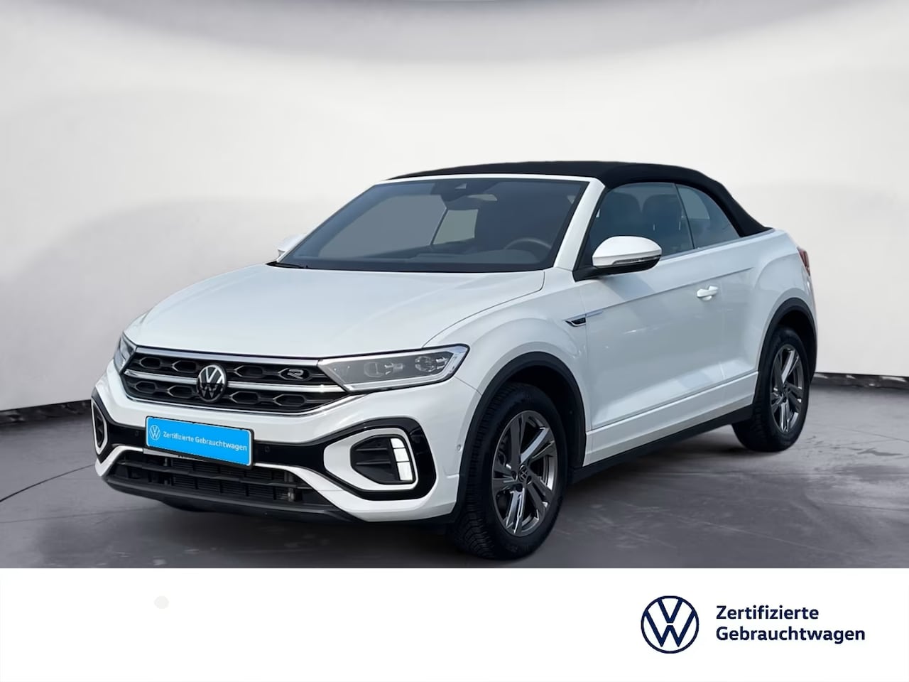 Volkswagen T-Roc Cabrio - 1.5 TSI R-Line ** LED, NAVI+, ACC, TREKH, SPIEGEL- & WINTER-PACK, 17-inch LMV ** 1e EIG - - AutoWereld.nl