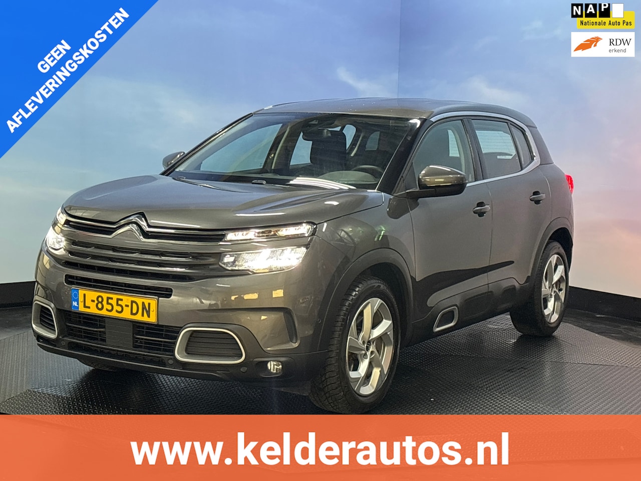 Citroën C5 Aircross - 1.2 PureTech Business Plus Clima | Navi | Cruise | Camera | Trekhaak - AutoWereld.nl