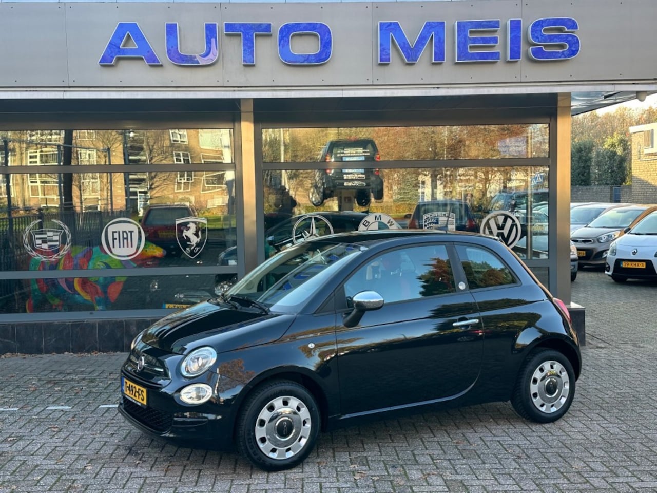 Fiat 500 - 1.2 LOUNGE Navi Airco DAB - AutoWereld.nl