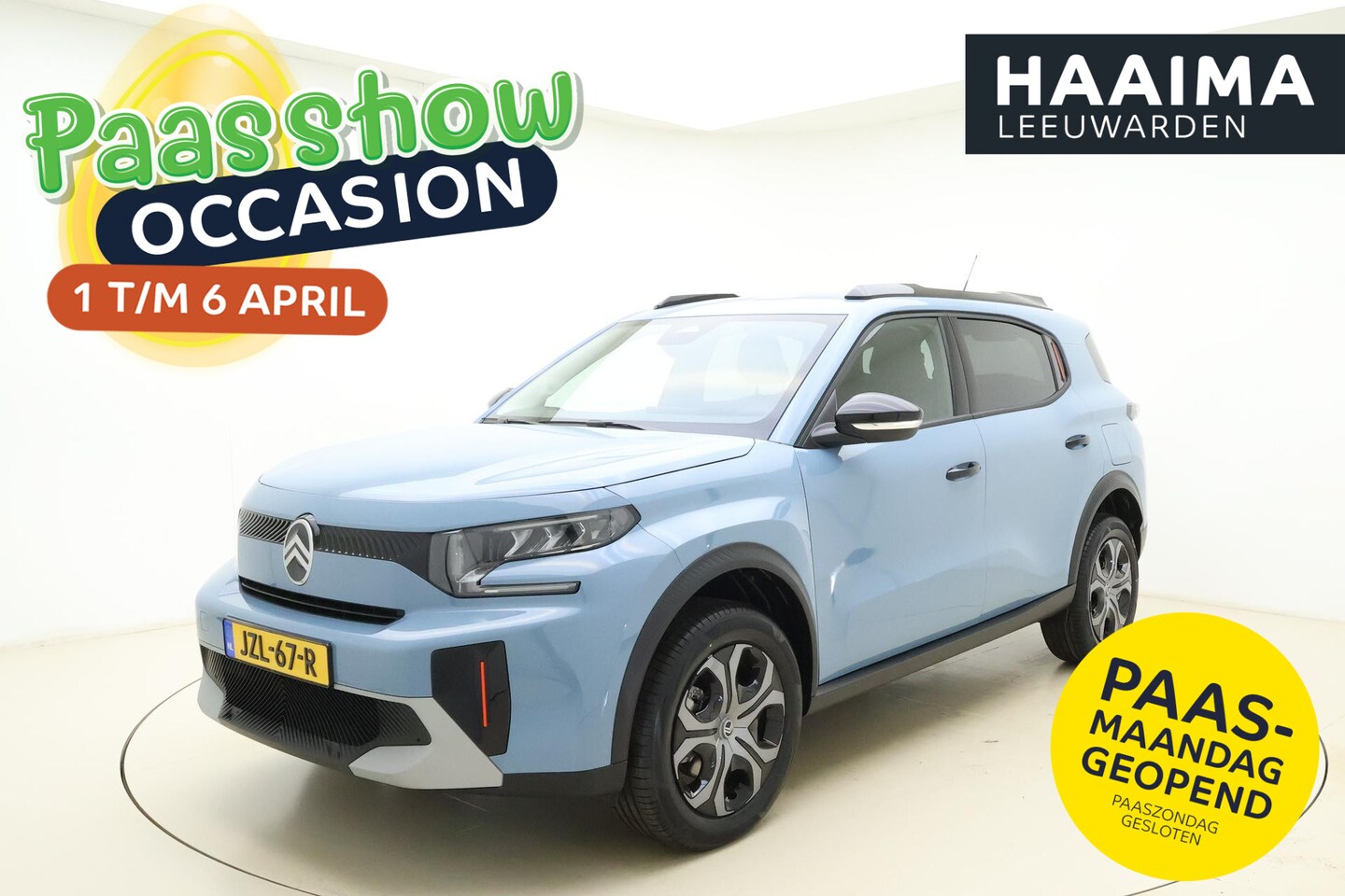 Citroën C3 Aircross - 1.2 Hybrid 145pk Plus 7p. | NIEUW OP VOORRAAD | Camera | Climate control | Carplay | DAB R - AutoWereld.nl