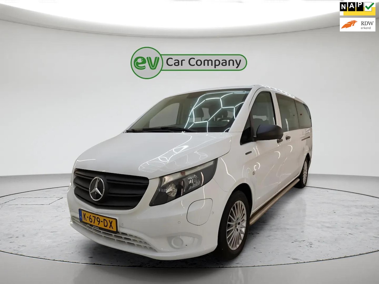 Mercedes-Benz eVito Tourer - PRO L3 90 kWh | 9 Persoons | Leder | Stoelverwarming | Cruise Control | Camera | 1e Eigena - AutoWereld.nl