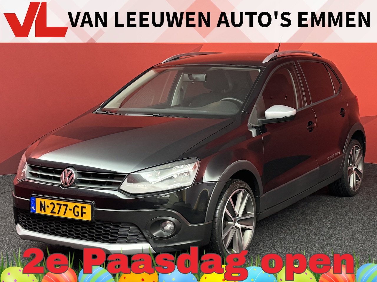 Volkswagen Polo - 1.2 TSI Cross | Stoelverwarming | Clima | Cruise - AutoWereld.nl