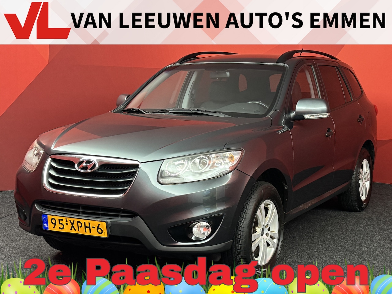 Hyundai Santa Fe - 2.4i CVVT Dynamic 7 pers. | Navi | Cruise | Clima - AutoWereld.nl