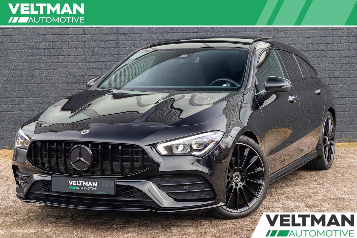Mercedes-Benz CLA-klasse Shooting Brake - 180 AMG Line PANO 19 INCH SFEERVERLICHTING NIGHT - AutoWereld.nl