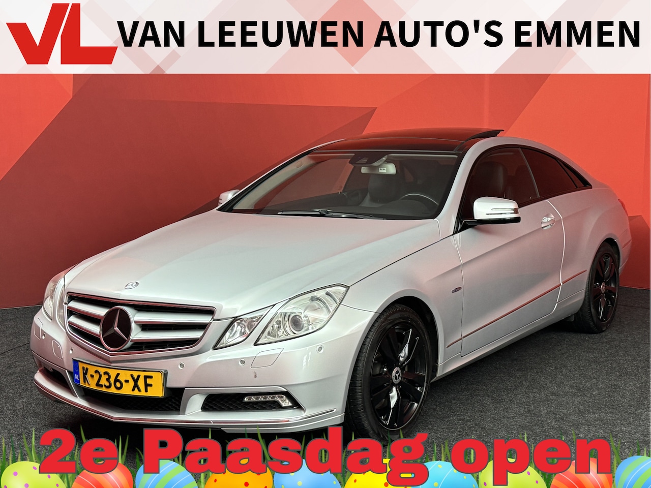Mercedes-Benz E-klasse Coupé - 350 CGI Elegance | Adaptive cruise control | Leer | Stoel verkoeling | Harman Kardon - AutoWereld.nl