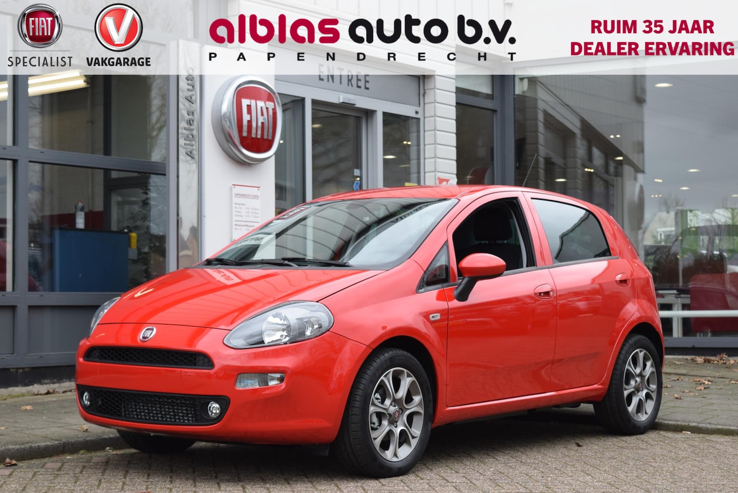 Fiat Punto - 100pk Sempre|Orig.NL|1e eig.|Dealero.h.|Trekhaak - AutoWereld.nl