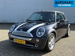 MINI Cabrio - 1.6 Cooper , CABRIO ELEKTRISCH DAK, BLACK EDITION, GOED WERKEND, AIRCO, HALF LEDER, STOELV